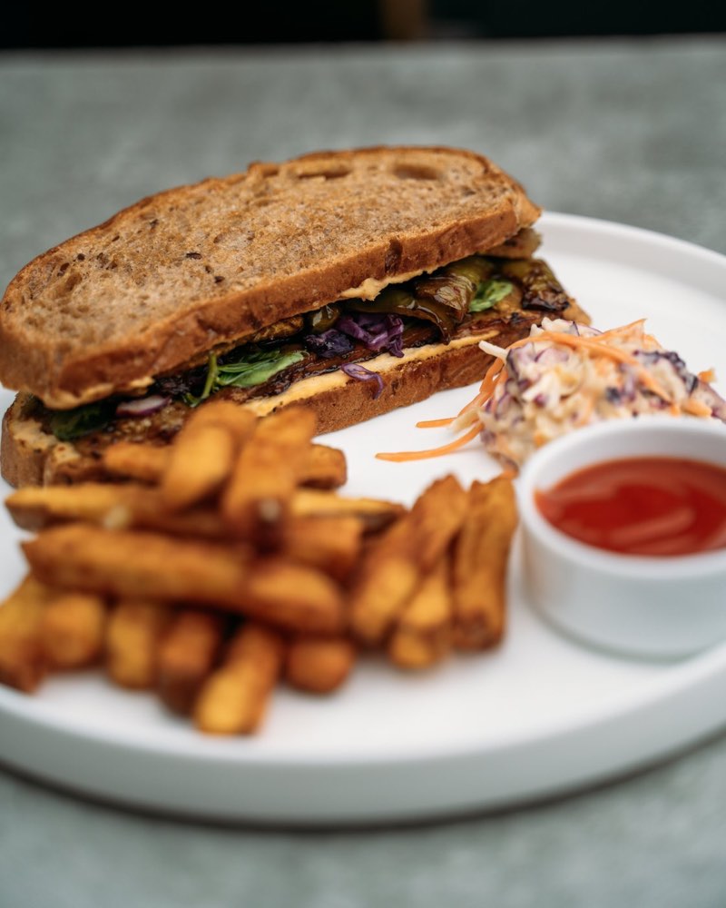 Eggplant Sandwich