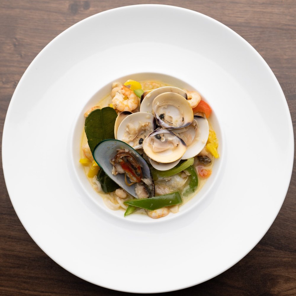 Mixed Seafood in Green Lime