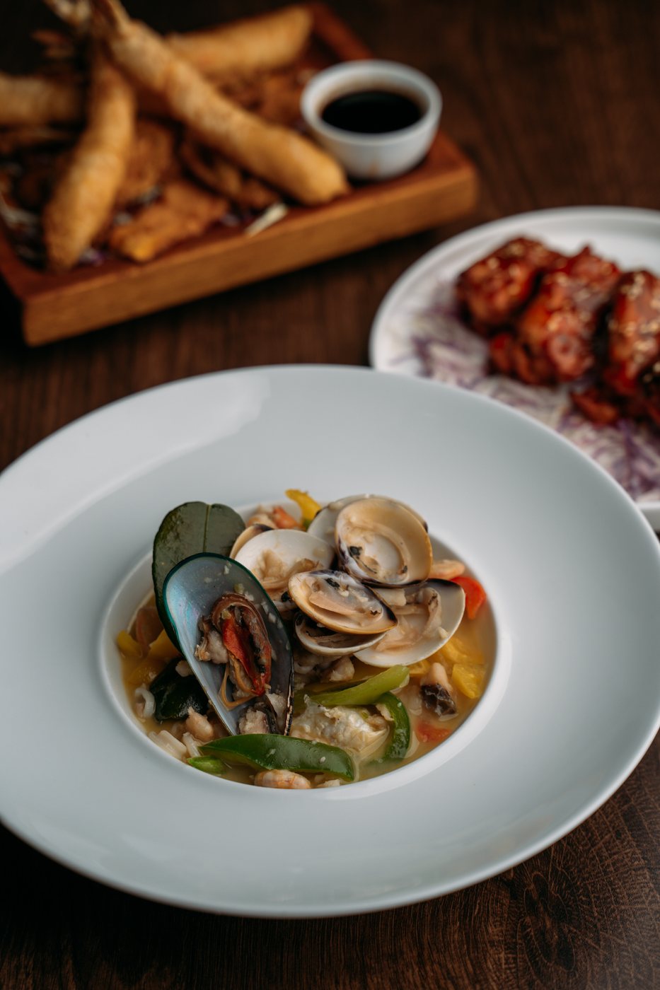Mixed Seafood in Green Lime